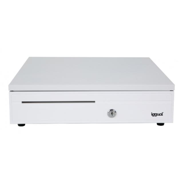 iggual - Cajón portamonedas IRON-30PW 5+5 BlancoPuro