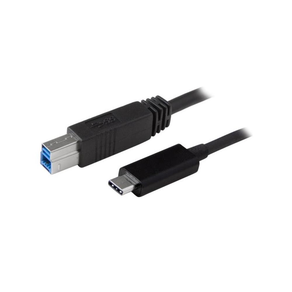 StarTech.com - Cable USB-C a USB-B de 1m - USB de 10Gbps - Cable para Datos - USB 3.2 Gen 2 - Cable de Transferencia de Datos US