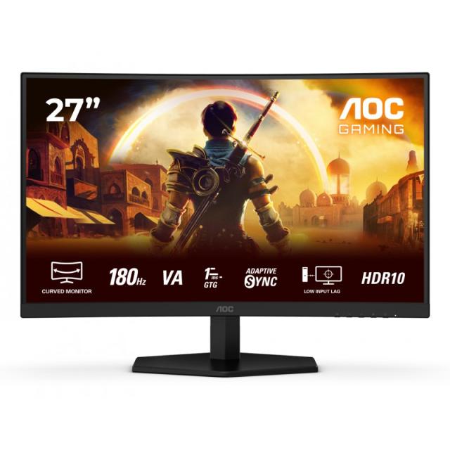 AOC - G4 C27G42E pantalla para PC 68,6 cm (27") 1920 x 1080 Pixeles Full HD LED Negro, Rojo