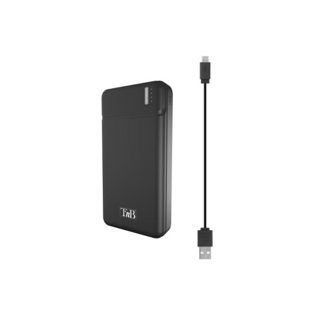 T''nB - PBU20000 batería externa Polímero 20000 mAh Negro