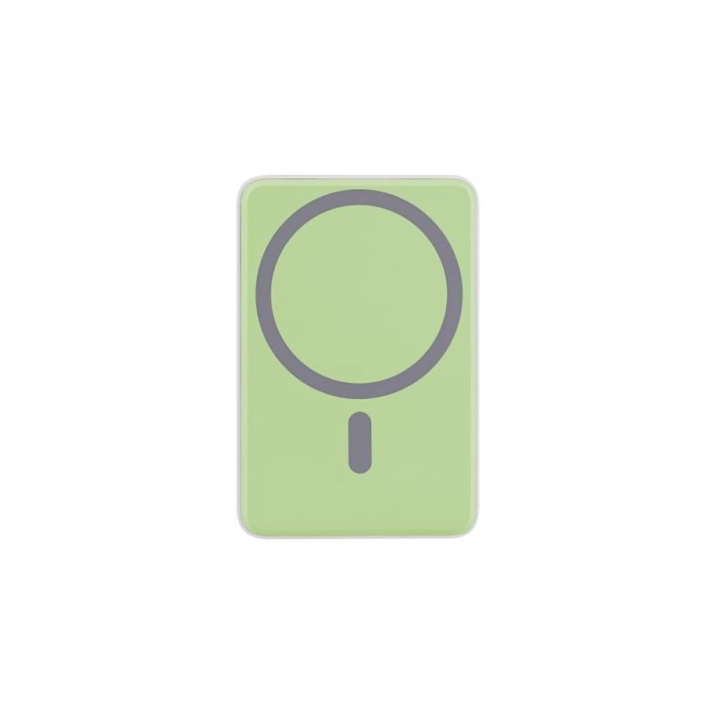 T''nB - PBUMAG5GR batería externa 5000 mAh Cargador inalámbrico Verde
