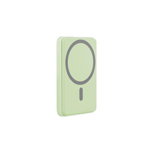 T''nB - PBUMAG5GR batería externa 5000 mAh Cargador inalámbrico Verde