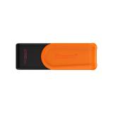 Kingston Technology - DataTraveler 256GB Portable USB 3.2 Gen 1 Exodia S (Black/Orange)