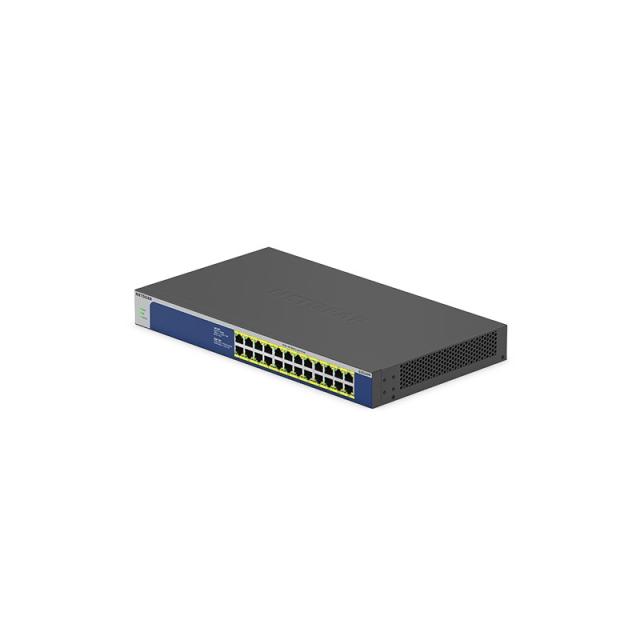 NETGEAR - GS524PP No administrado Gigabit Ethernet (10/100/1000) Energía sobre Ethernet (PoE) Gris