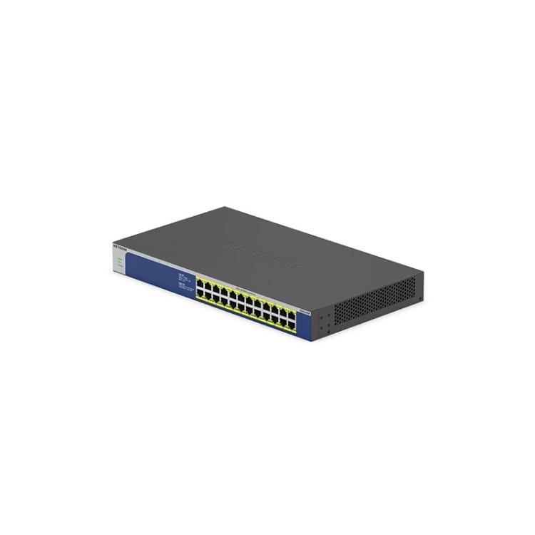 NETGEAR - GS524PP No administrado Gigabit Ethernet (10/100/1000) Energía sobre Ethernet (PoE) Gris