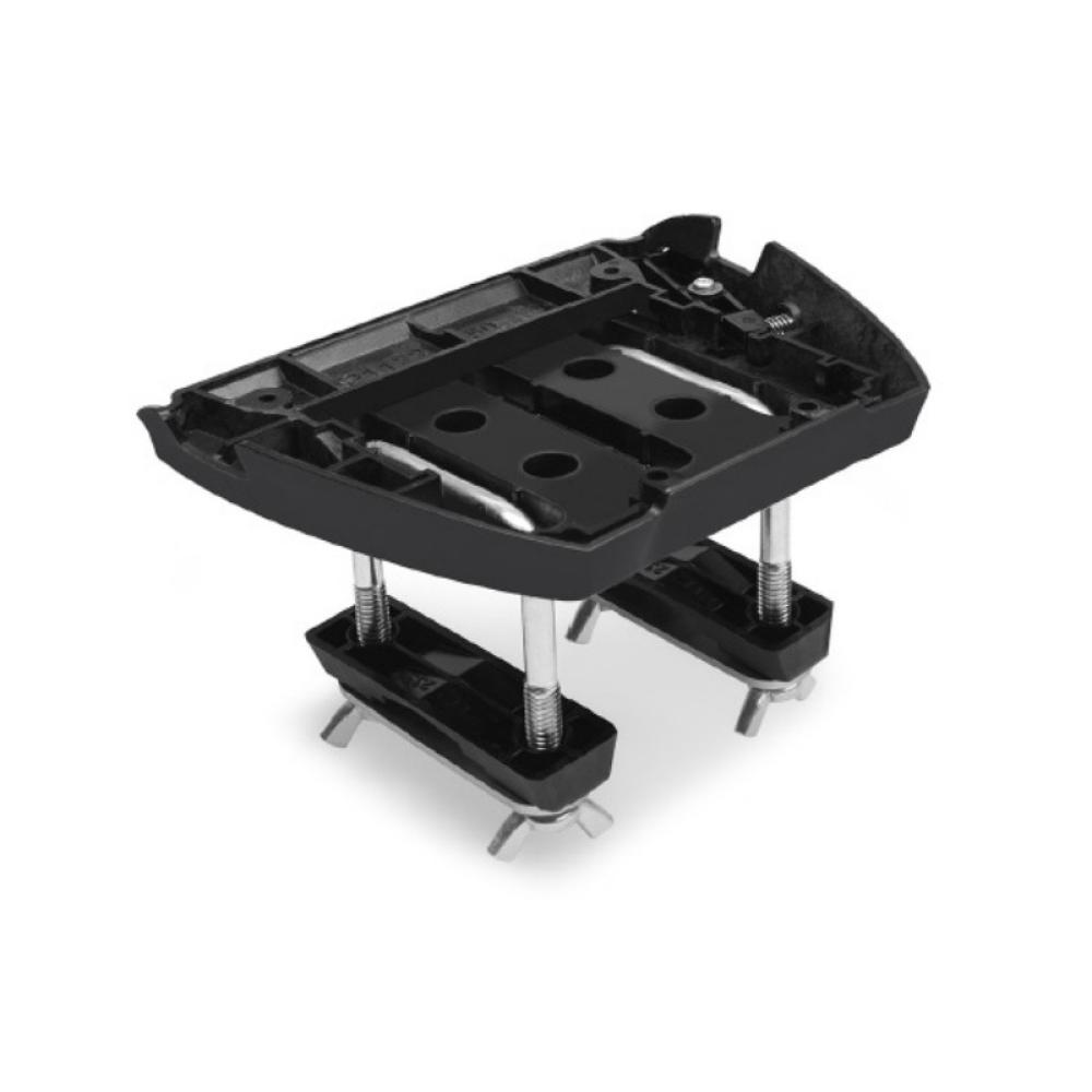 Zebra - MNT-MPP-CRTMNT1-01 soporte Soporte pasivo Impresora portátil Negro, Acero inoxidable