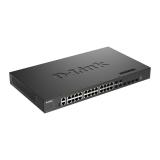 D-Link - DXS-3410-32XY switch Gestionado L3 Fast Ethernet (10/100) Negro