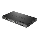 D-Link - DXS-3410-32XY switch Gestionado L3 Fast Ethernet (10/100) Negro