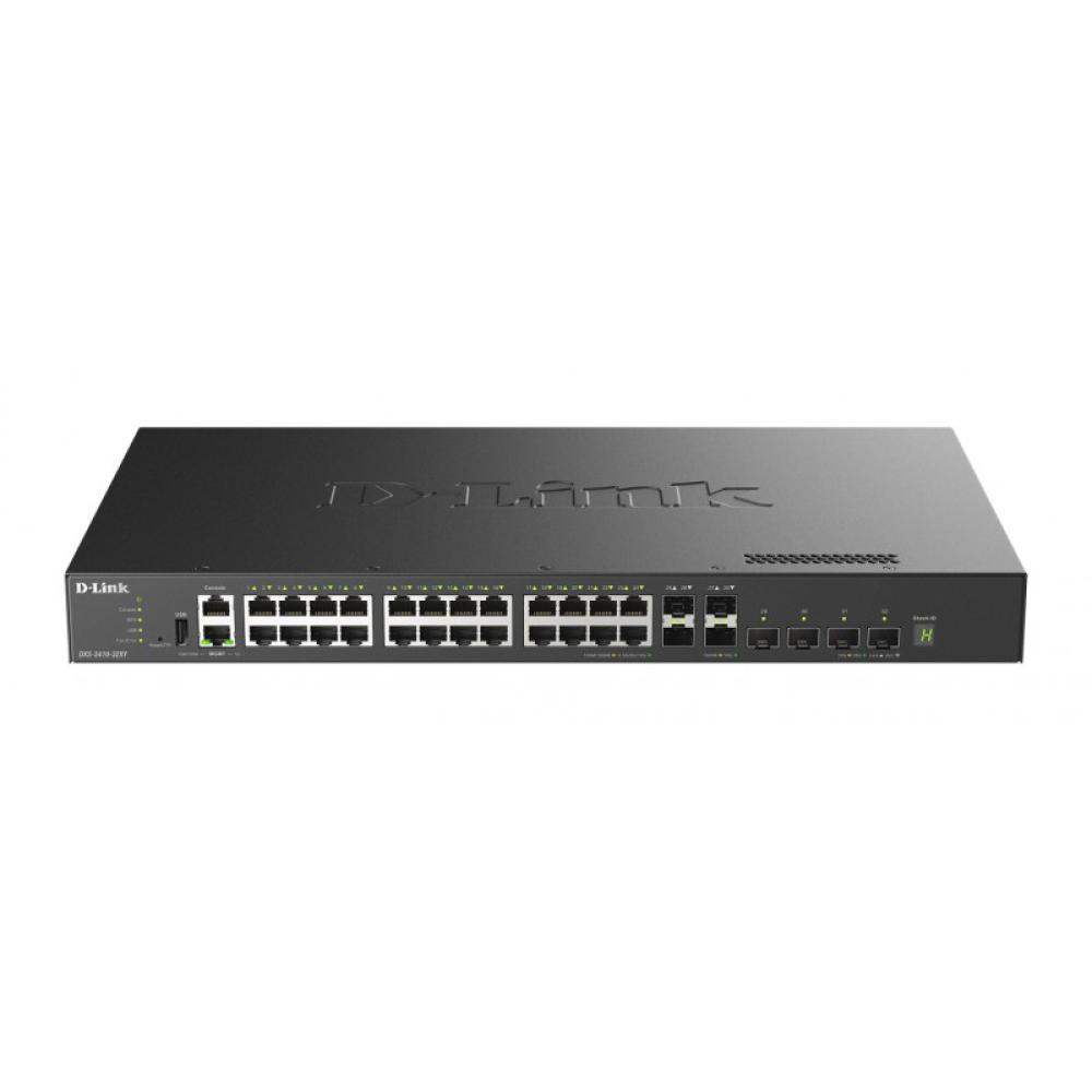 D-Link - DXS-3410-32XY switch Gestionado L3 Fast Ethernet (10/100) Negro