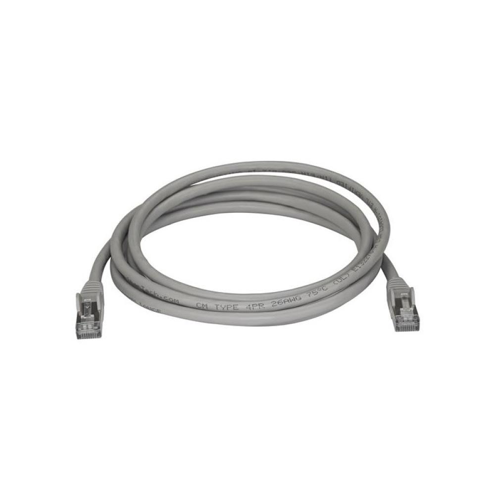 StarTech.com - Cable de 2m de Red Ethernet RJ45 Cat6a Blindado STP - Cable sin Enganche Snagless - Gris