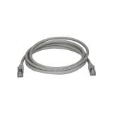 StarTech.com - Cable de 2m de Red Ethernet RJ45 Cat6a Blindado STP - Cable sin Enganche Snagless - Gris