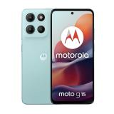 Motorola - moto g15 17,1 cm (6.72") SIM doble Android 15 4G USB Tipo C 8 GB 512 GB 5200 mAh Azul claro