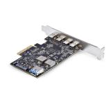 StarTech.com - Tarjeta PCIe de 5 Puertos USB de 10Gbps 4x USB-C / 1x USB-A - Hub Concentrador Interno USB 3.2 de 10Gbps - Tarjet