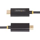StarTech.com - Cable Adaptador DisplayPort a HDMI de 2m - 4K 60Hz con HDR - Cable DP a HDMI 2.0b - Conversor Activo de Vídeo - C