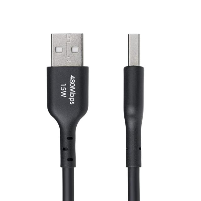 StarTech.com - Cable Cargador USB-A a USB-C de 3m - Cable Adaptador USB-A a USB Tipo C - 3A - Cable de Carga y Sinc - USB2AC3MNC