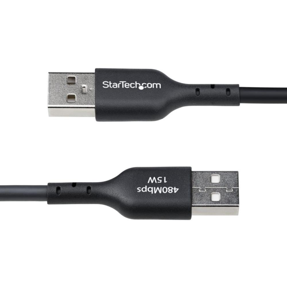 StarTech.com - Cable Cargador USB-A a USB-C de 3m - Cable Adaptador USB-A a USB Tipo C - 3A - Cable de Carga y Sinc - USB2AC3MNC