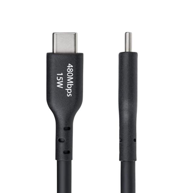 StarTech.com - Cable Cargador USB-A a USB-C de 4m - Cable Adaptador USB-A a USB Tipo C - 3A - Cable de Carga y Sincronización -