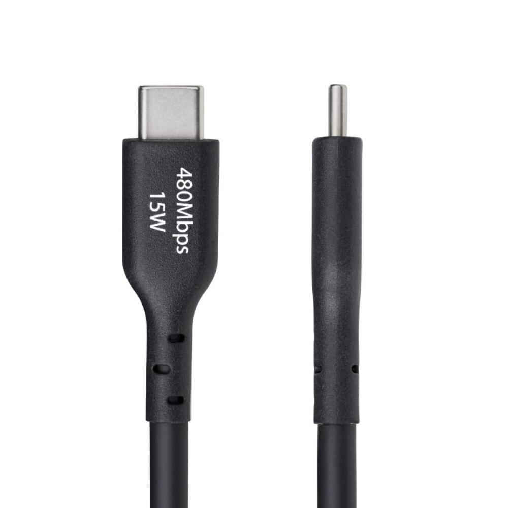 StarTech.com - Cable Cargador USB-A a USB-C de 4m - Cable Adaptador USB-A a USB Tipo C - 3A - Cable de Carga y Sincronización -