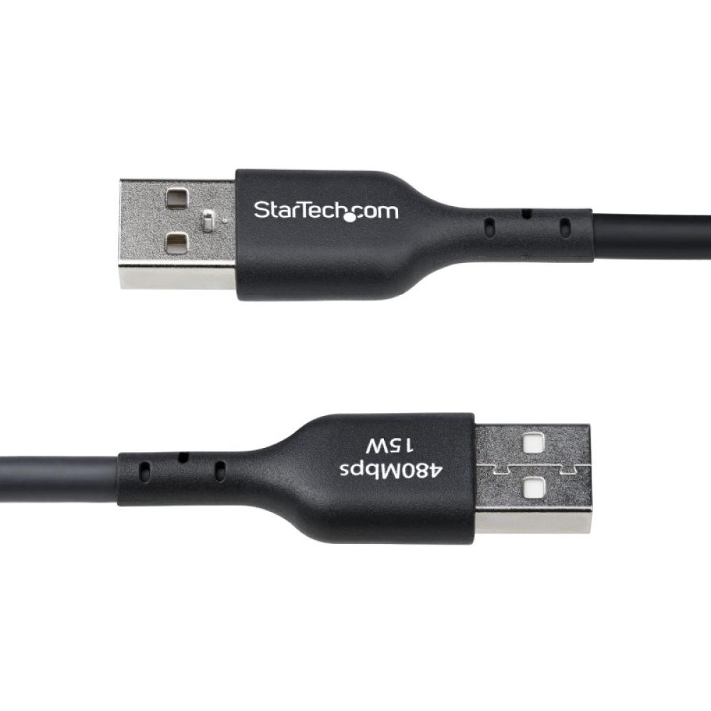 StarTech.com - Cable Cargador USB-A a USB-C de 4m - Cable Adaptador USB-A a USB Tipo C - 3A - Cable de Carga y Sincronización -