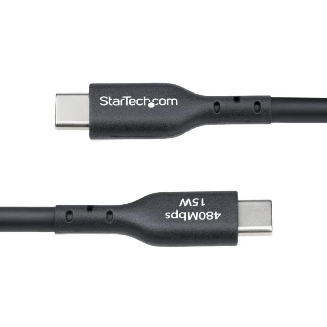 StarTech.com - Cable Cargador USB-A a USB-C de 4m - Cable Adaptador USB-A a USB Tipo C - 3A - Cable de Carga y Sincronización -