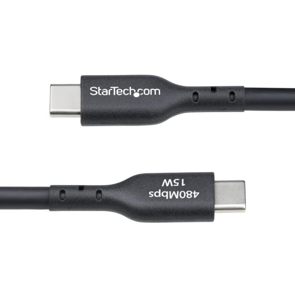 StarTech.com - Cable Cargador USB-A a USB-C de 4m - Cable Adaptador USB-A a USB Tipo C - 3A - Cable de Carga y Sincronización -