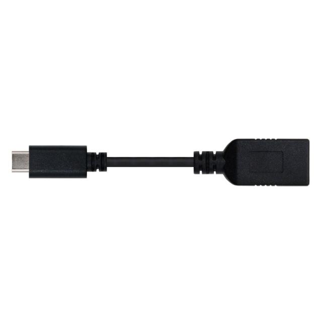 Nanocable - USB 3.1, 0.15m cable USB USB 3.2 Gen 2 (3.1 Gen 2) 0,15 m USB A USB C Negro