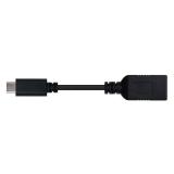 Nanocable - USB 3.1, 0.15m cable USB USB 3.2 Gen 2 (3.1 Gen 2) 0,15 m USB A USB C Negro