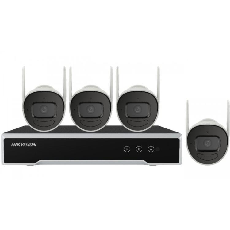 Hikvision - NK42W0H-1T(WD)(D)/EU kit de videovigilancia Inalámbrico y alámbrico 4 canales