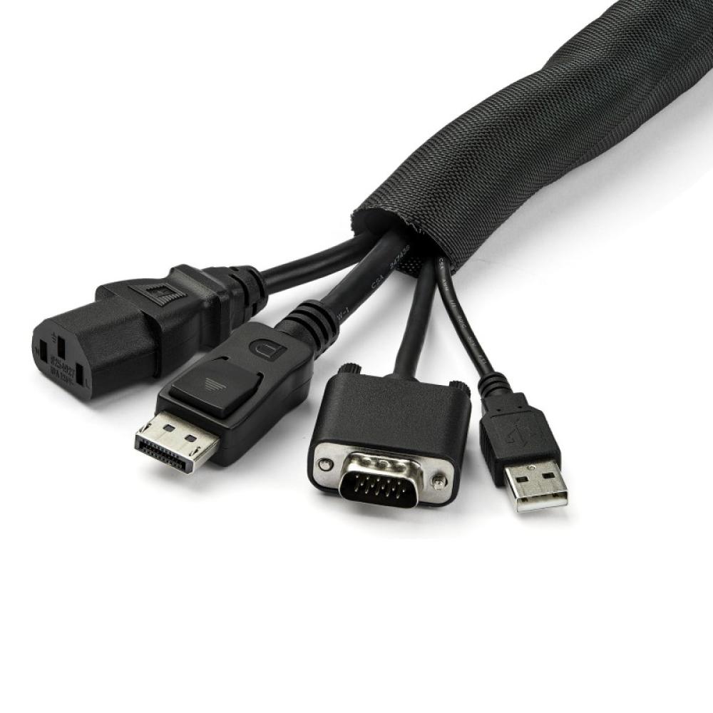 StarTech.com - Funda de 4,6 m para Gestión de Cables