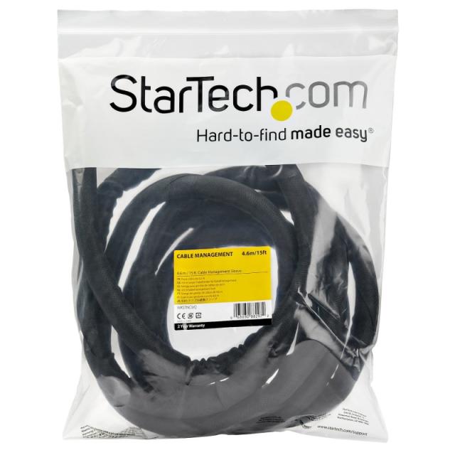 StarTech.com - Funda de 4,6 m para Gestión de Cables