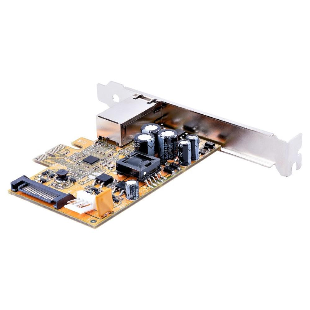 StarTech.com - Tarjeta de Red PCIe de 1 Puerto PoE de 2,5Gbps - Adaptador Ethernet LAN RJ45 - NIC PoE de 30W 802.3at para Ordena