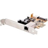 StarTech.com - Tarjeta de Red PCIe de 1 Puerto PoE de 2,5Gbps - Adaptador Ethernet LAN RJ45 - NIC PoE de 30W 802.3at para Ordena