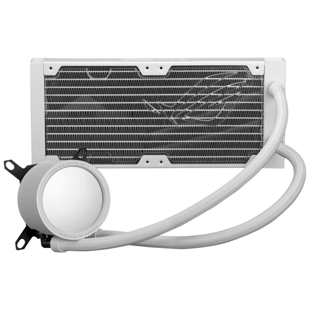 ASUS - ROG Ryuo III 240 ARGB White Edition Procesador Kit de refrigeración líquida 12 cm Blanco