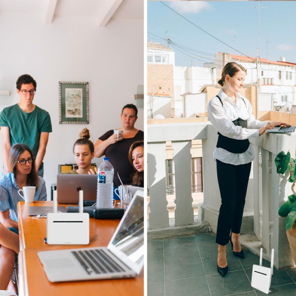 Strong - 4G+ROUTER1200 router de telefonía/puerta de enlace/módem Router de red móvil