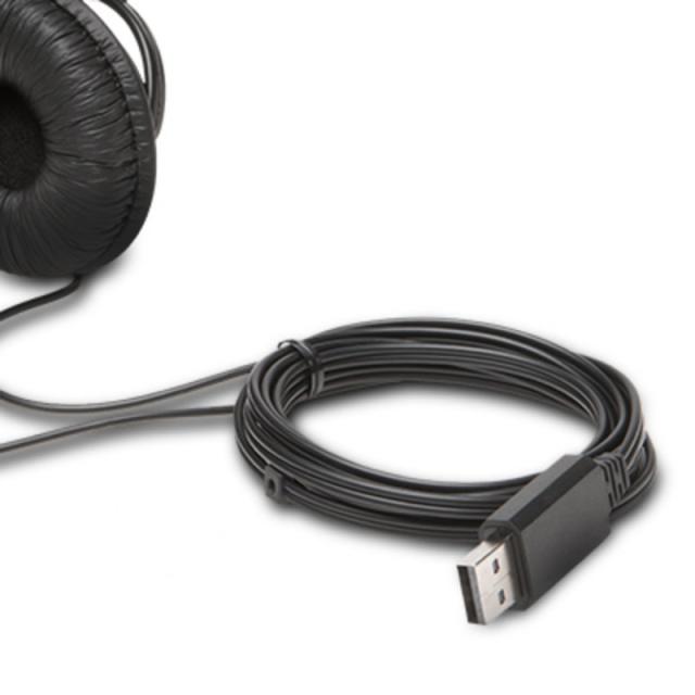 Kensington - Auriculares USB-A clásicos con micrófono