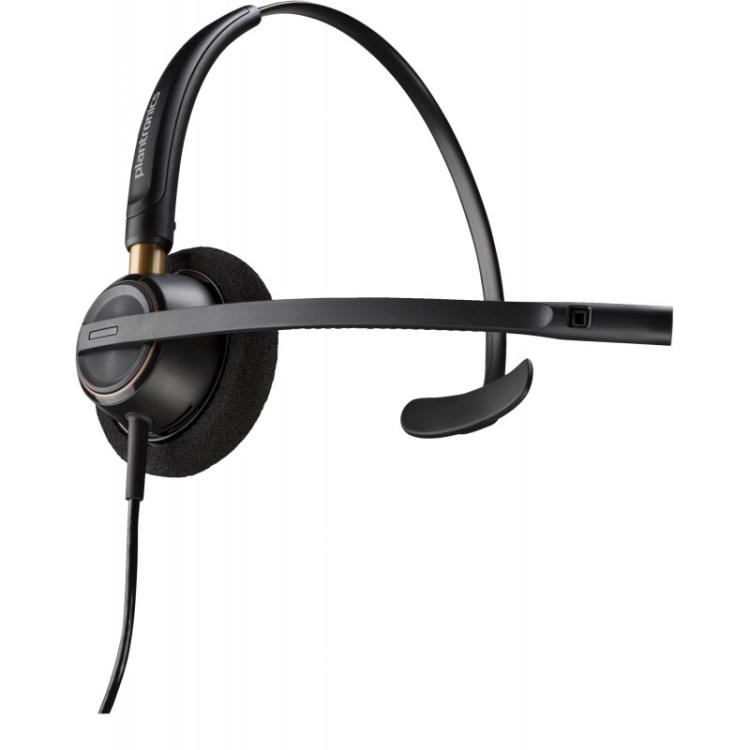 HP Poly - Auriculares monoaurales Poly EncorePro 510 con desconexión rápida