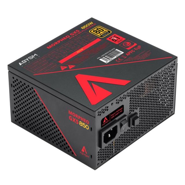 ABYSM - Morpheo GX5 850W unidad de fuente de alimentación 20+4 pin ATX ATX Negro, Rojo