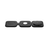 Belkin - BoostCharge Pro Auriculares, Smartphone, Reloj inteligente Negro Corriente alterna, USB Cargador inalámbrico Carga rápi