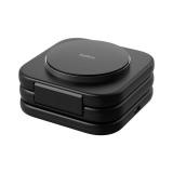 Belkin - BoostCharge Pro Auriculares, Smartphone, Reloj inteligente Negro Corriente alterna, USB Cargador inalámbrico Carga rápi