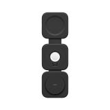 Belkin - BoostCharge Pro Auriculares, Smartphone, Reloj inteligente Negro Corriente alterna, USB Cargador inalámbrico Carga rápi