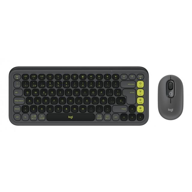 Logitech - 920-013118 teclado Ratón incluido Universal Bluetooth QWERTY Español Grafito
