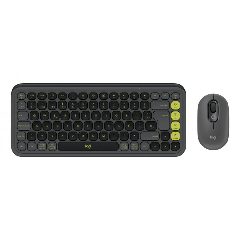 Logitech - 920-013118 teclado Ratón incluido Universal Bluetooth QWERTY Español Grafito