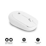 SUBBLIM - Ratón Business Plus Silencioso inalámbrico 2.4G 1200 DPI Blanco