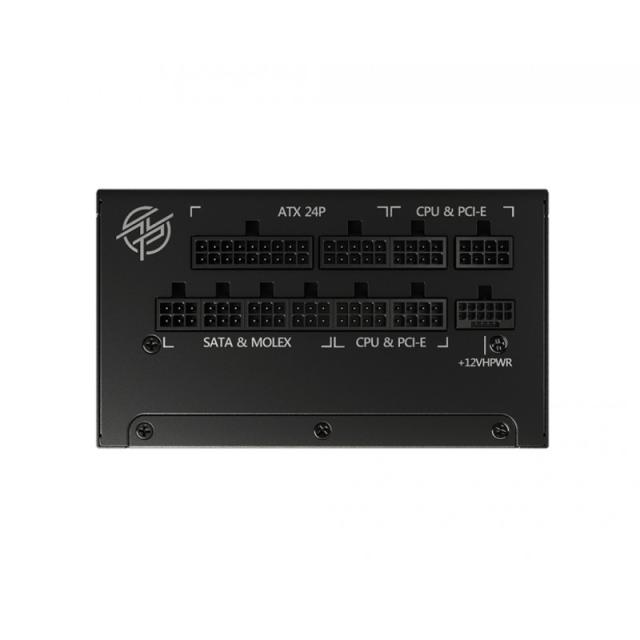 MSI - MPG A1000G PCIE5 unidad de fuente de alimentación 1000 W 20+4 pin ATX ATX Negro