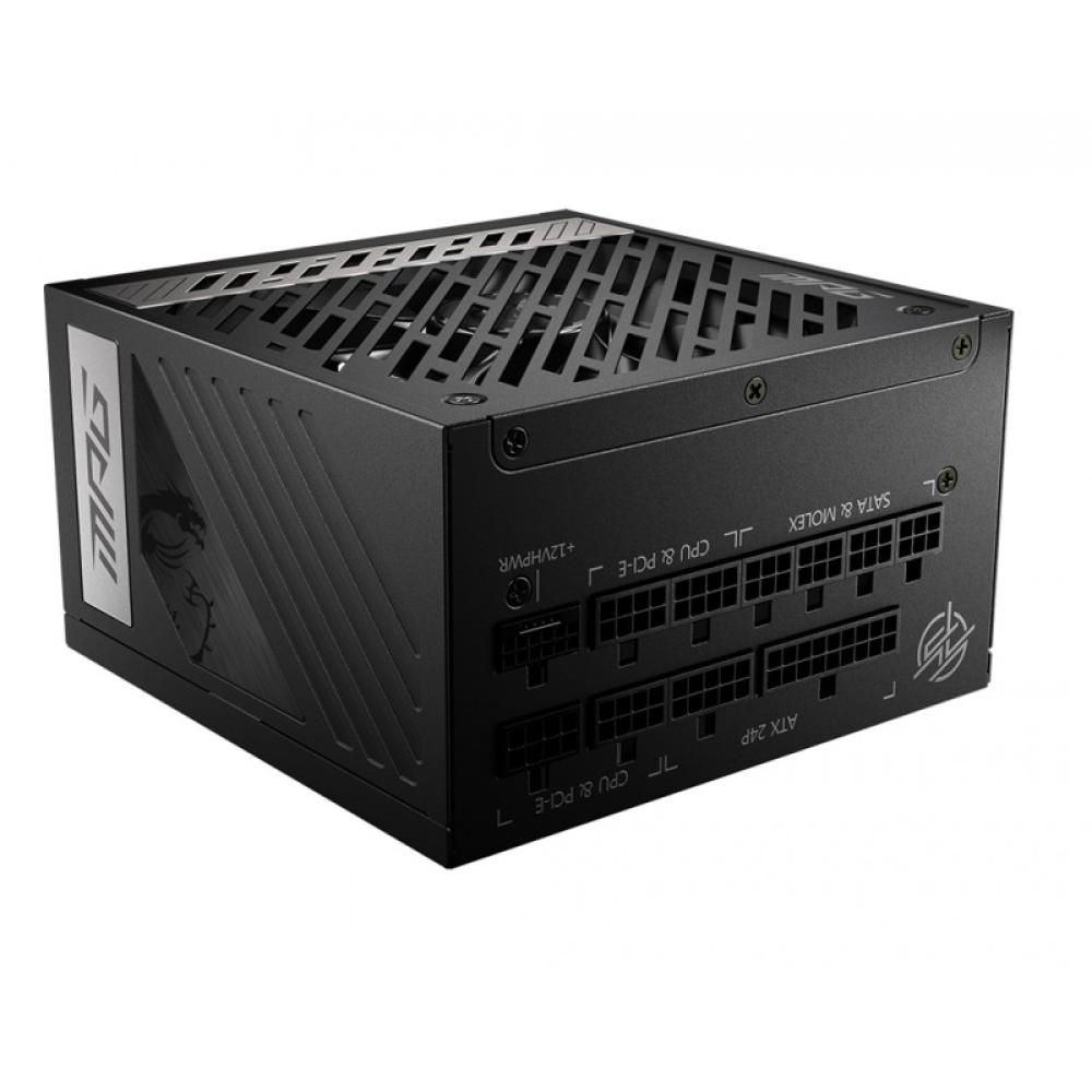 MSI - MPG A1000G PCIE5 unidad de fuente de alimentación 1000 W 20+4 pin ATX ATX Negro