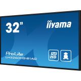 iiyama - LH3260HS-B1AG pantalla de señalización Pizarra de caballete digital 80 cm (31.5") LED Wifi 500 cd / m² Full HD Negro Pr
