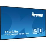 iiyama - LH6560UHS-B2AG pantalla de señalización Pizarra de caballete digital 163,8 cm (64.5") LED Wifi 500 cd / m² 4K Ultra HD