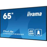 iiyama - LH6560UHS-B2AG pantalla de señalización Pizarra de caballete digital 163,8 cm (64.5") LED Wifi 500 cd / m² 4K Ultra HD