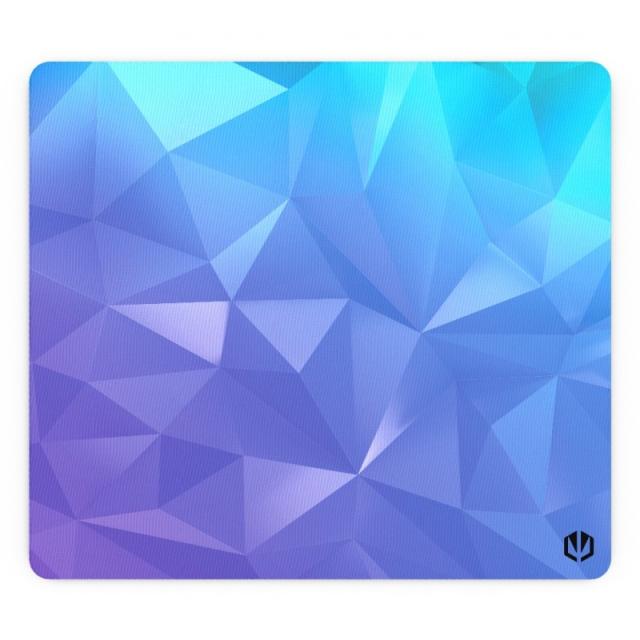 ENDORFY - Crystal Blue L Alfombrilla de ratón para juegos Negro, Azul