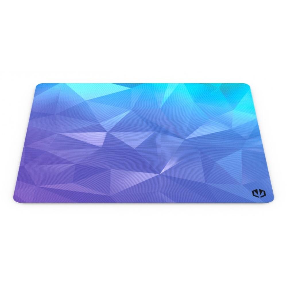 ENDORFY - Crystal Blue L Alfombrilla de ratón para juegos Negro, Azul